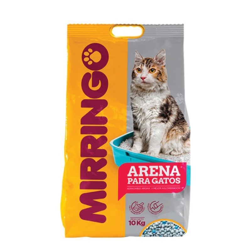 Arena Mirringo para gatos por 10 Kg