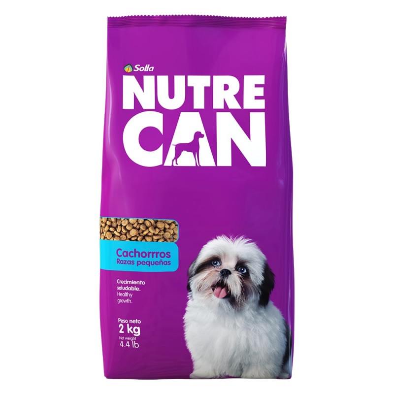 NutreCan para perros Cahorros de raza pequeña por 2 Kg