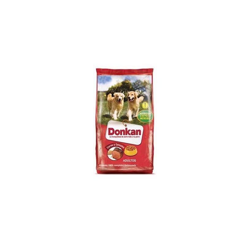 DONKAN perro adulto carne y cereales x 500 gr