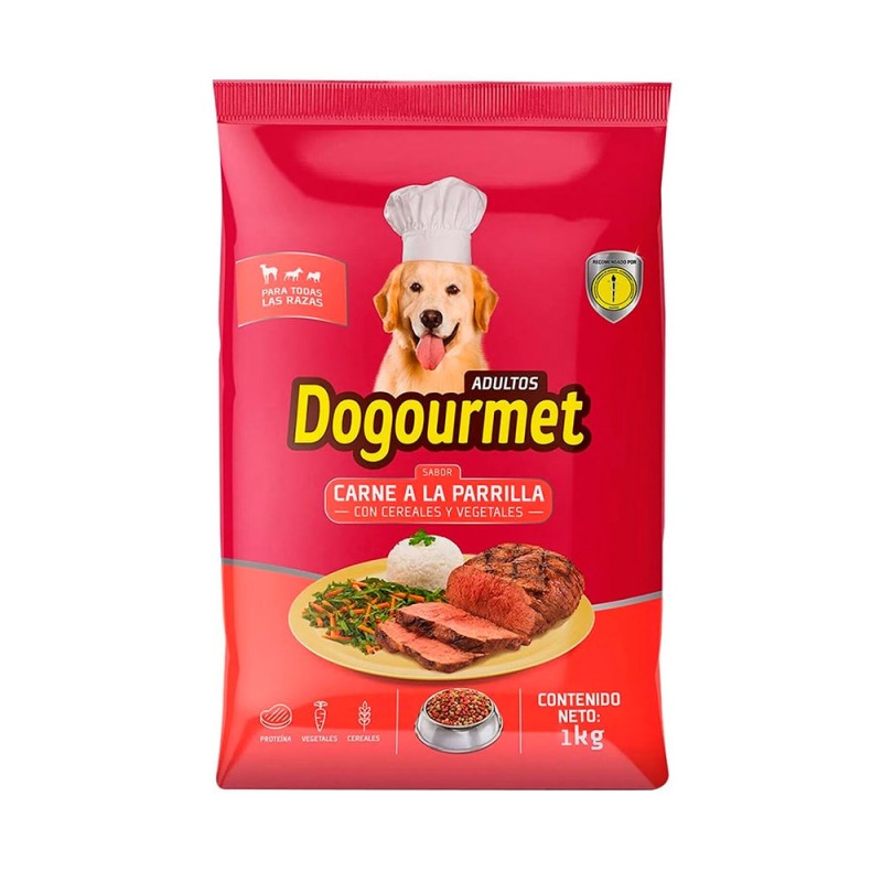 Concentrado Dogourmet Carne Parilla Adulto 1 Kg