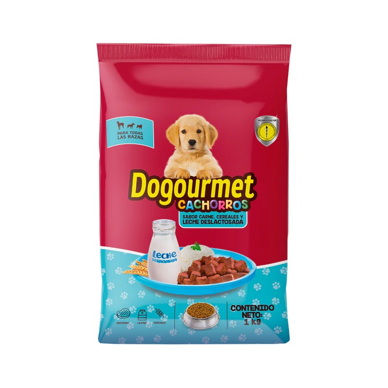 Concentrado DOGOURMET Cachorros Leche Deslactosada x 1 kg