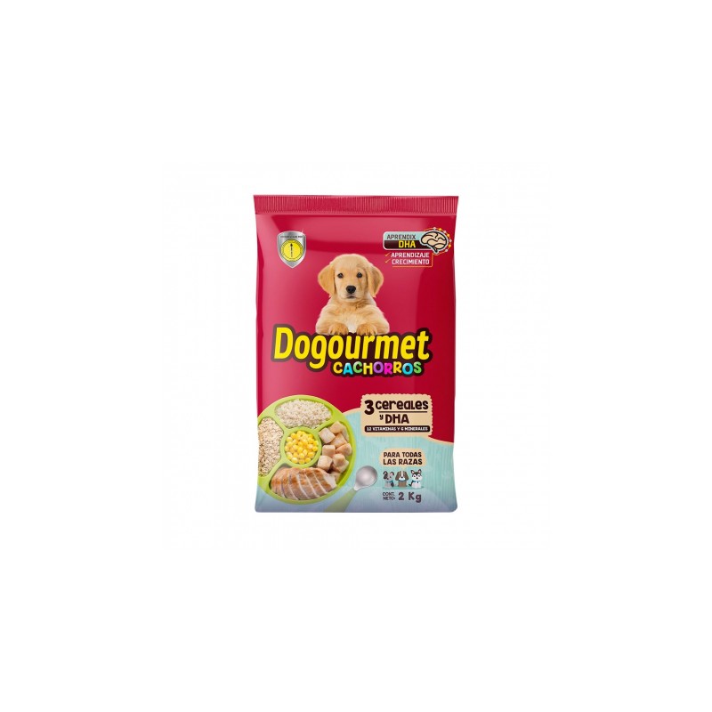 Concentrado DOGOURMET cachorros tricereal x 2 kg