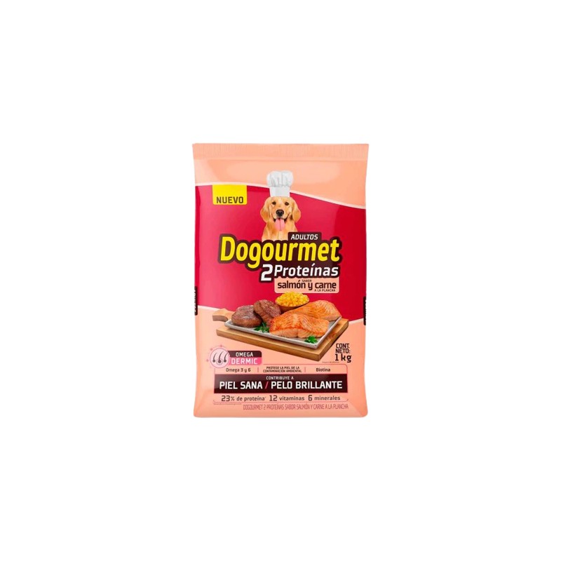 Concentrado DOGOURMET salmon y carne x 2 kg