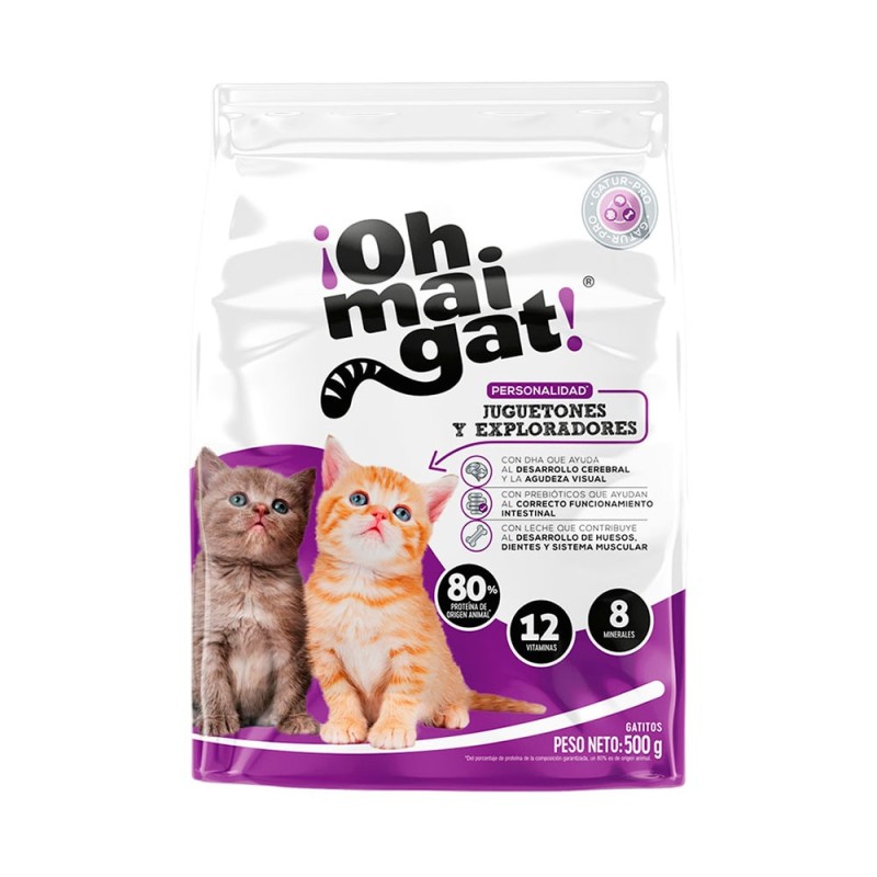 OHMAIGAT gatitos juguetones x 500 gr