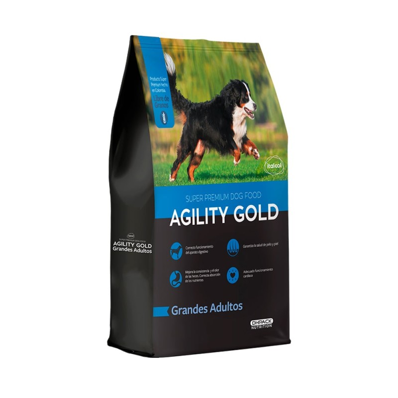 Agility Gold Grandes Adultos 15 Kg para perros de Razas Grandes