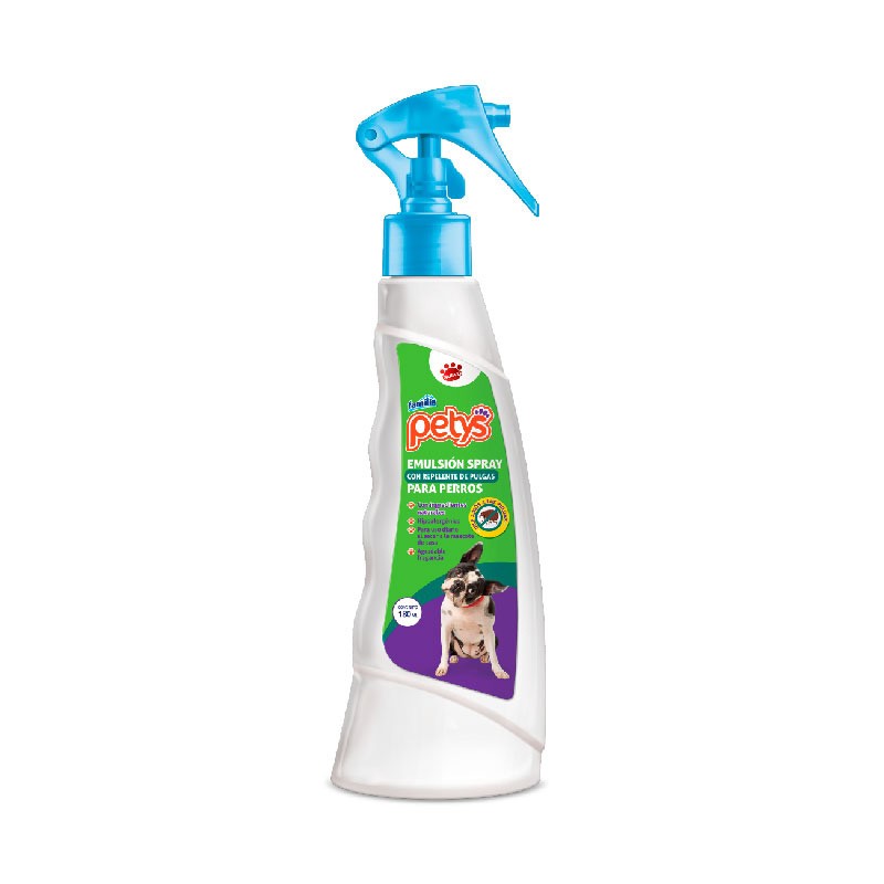 Petys Spray para perros con repelente pulgas 180 ml