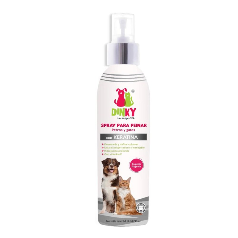 Spray para Peinar Mascotas. Dinky. 150 ml