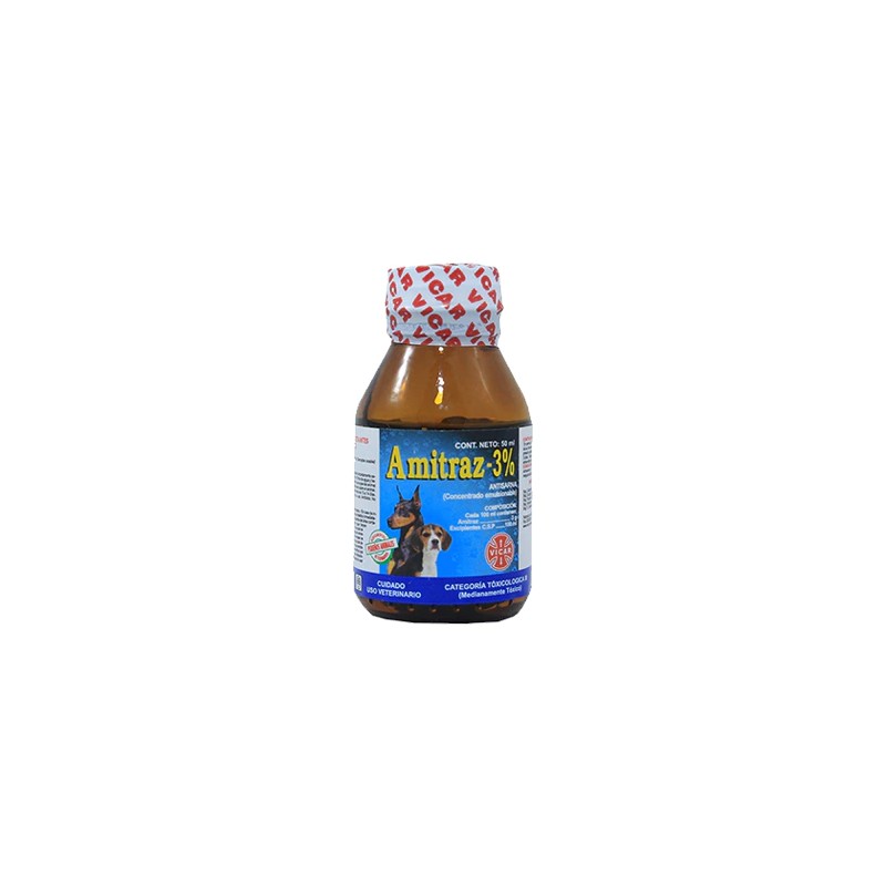 AMITRAZ E.C. 3% (PERROS) X 50 ML