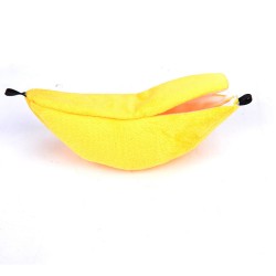 Camita para hamster diseño banano