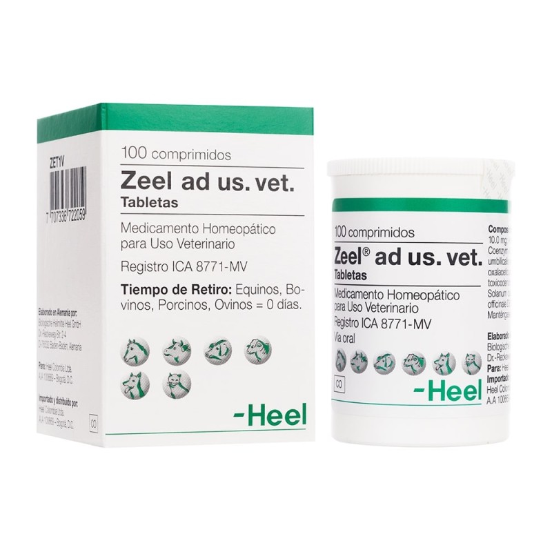 Zeel Compositum AD US VET x 100 Tabletas