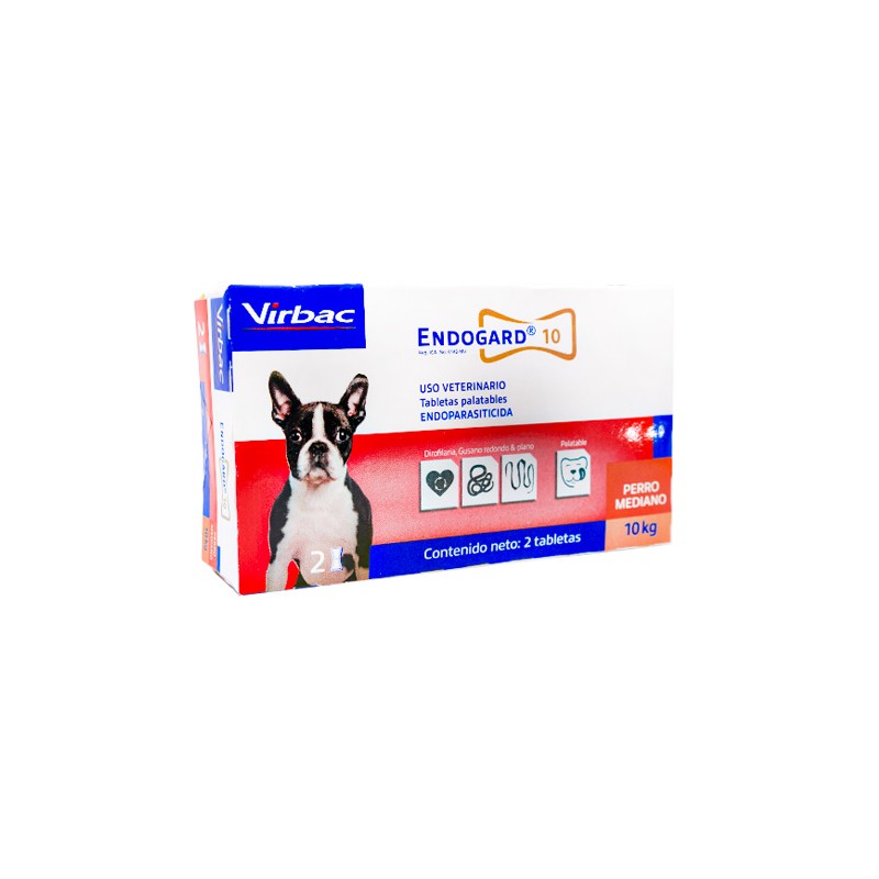 Endogard 10 - Antiparasitorio para perros.