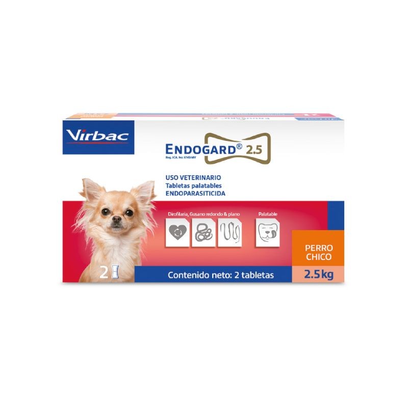 Virbac - Endogard Perros Hasta 2,5 Kg