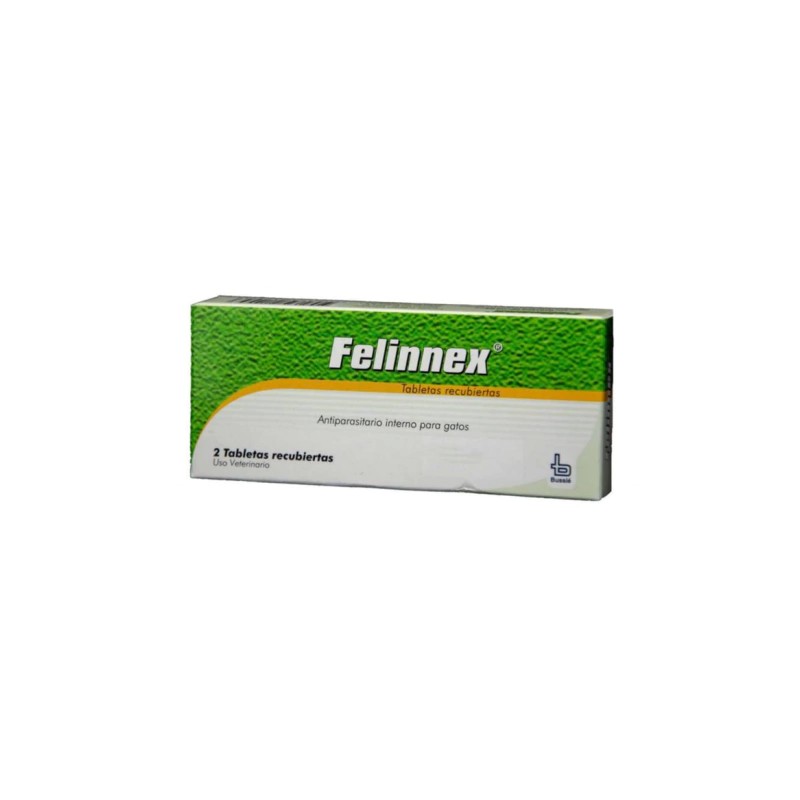 Felinnex Desparasitante Interno para Gatos x 2 Tabletas