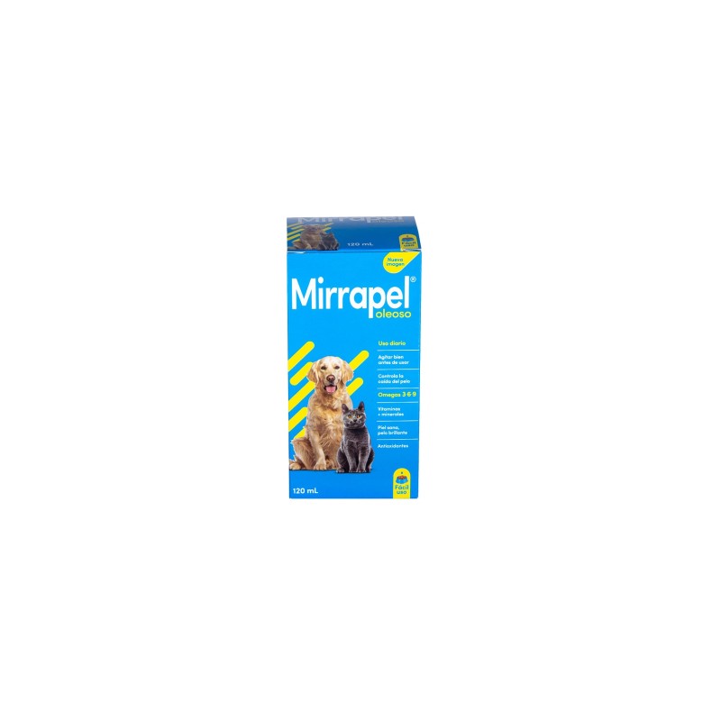 Mirrapel Suplemento Nutricional para Perros y Gatos Oleoso 120ml