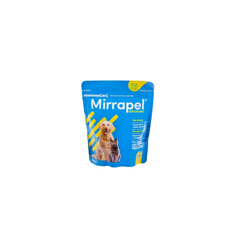 Mirrapel Suplemento Nutricional para Perros y Gatos Polvo 300g