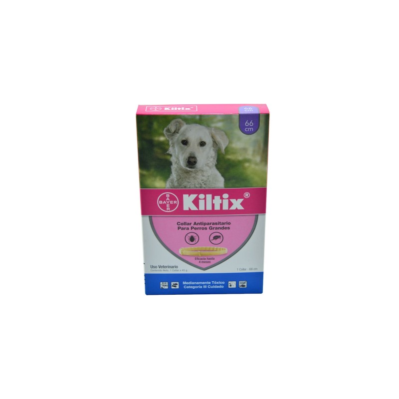 Kiltix Collar Antipulgas Perros. Grande. 66 cm.