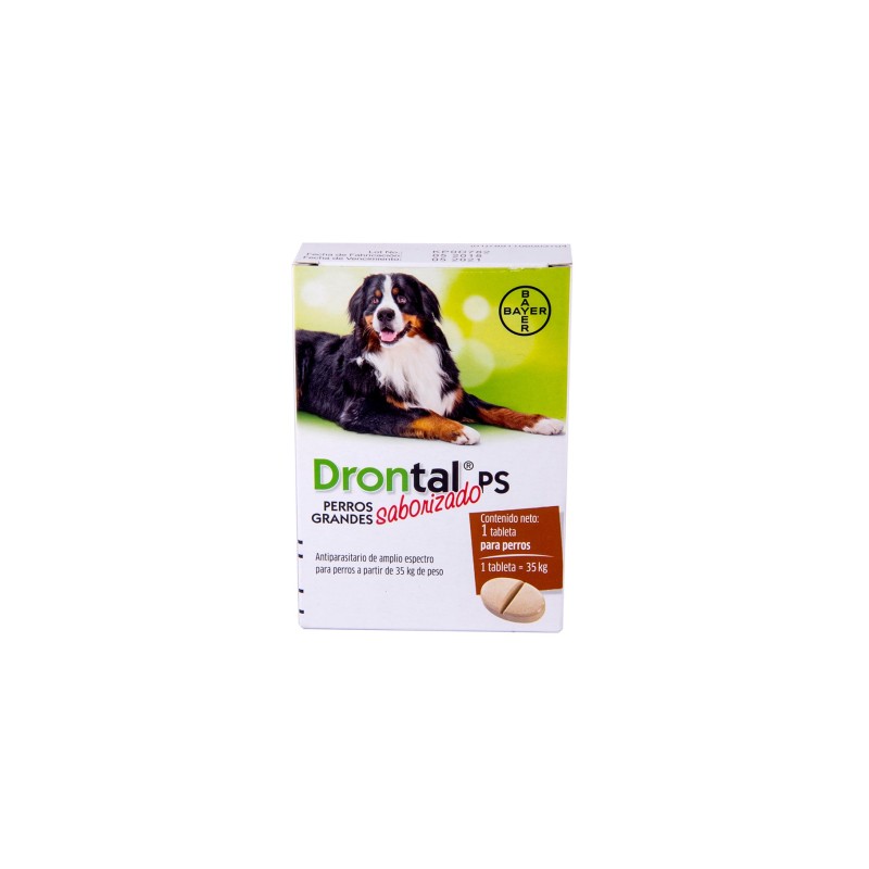 Antiparasitario Drontal PS para perros grandes