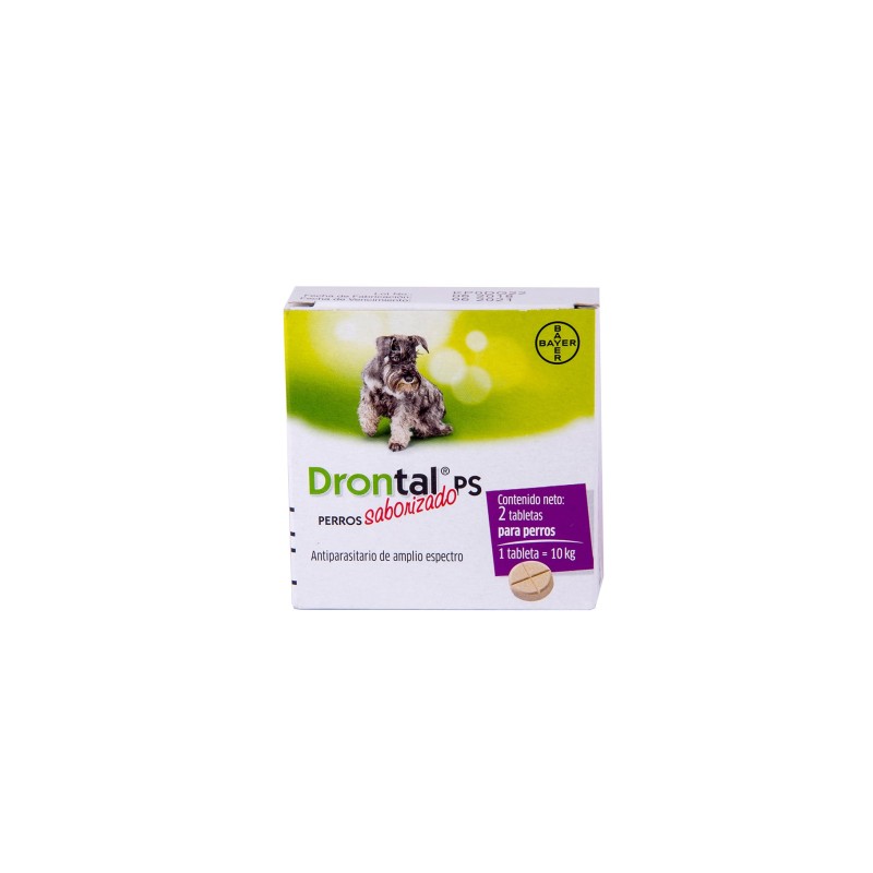 Antiparasitario Drontal PS para perros medianos