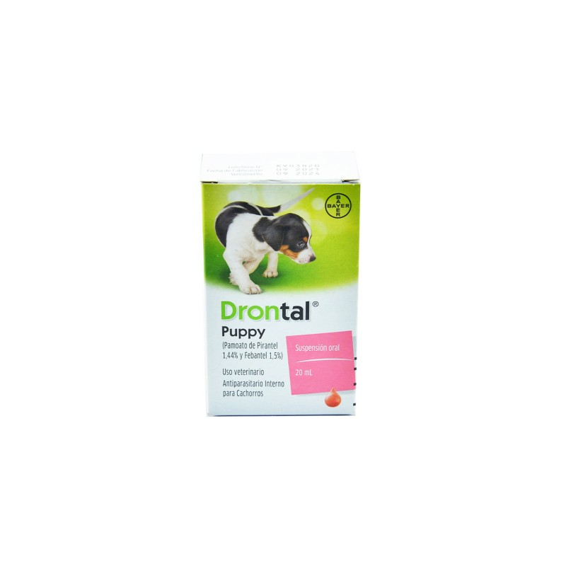 Desparasitante Drontal para cachorros 20ml