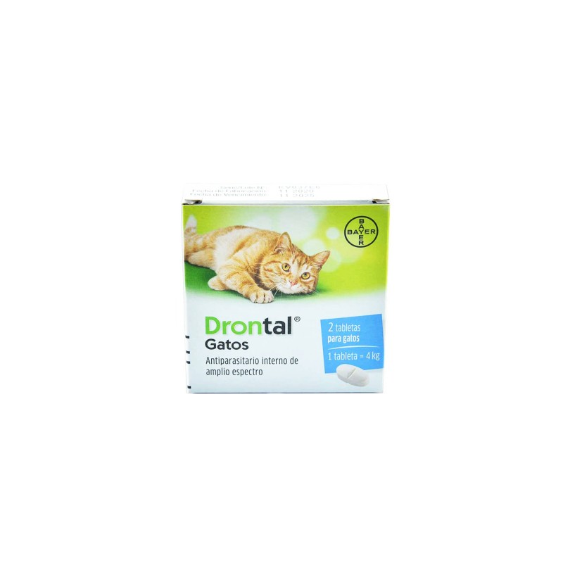 Antiparasitario Drontal para gatos